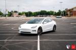 Tesla Model 3 by EVS Motors on Vossen Wheels (HF-3) 2019 года